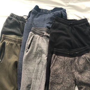 Lot of six boys joggers, size 8